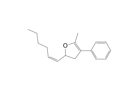 Furan, 2-(1-hexenyl)-2,3-dihydro-5-methyl-4-phenyl-