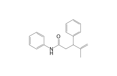 4-Methyl-N,3-diphenylpent-4-enamide