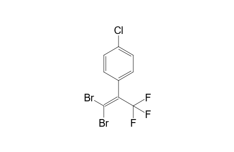 1-Chloro-4-(1,1-dibromo-3,3,3-trifluoroprop-1-en-2-yl)benzene