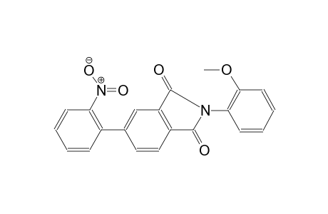 2-(2-Methoxyphenyl)-5-(2-nitrophenyl)-1H-isoindole-1,3(2H)-dione