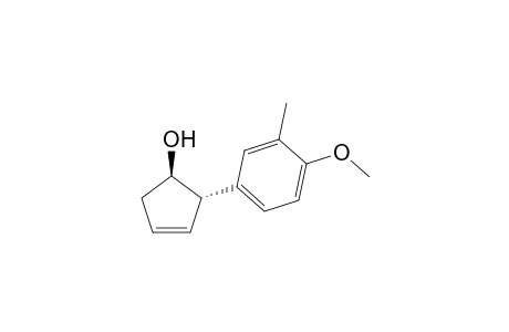(1R,2S)-trans-2-(4'-Methoxy-3'-methylphenyl)-cyclopent-3-enol