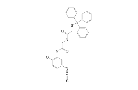 N-(4-ISOTHIOCYANATO-2-HYDROXYPHENYL)-2-[(TRIPHENYLMETHYLTHIO)-METHYLCARBONYLAMINO]-ETHANAMIDE
