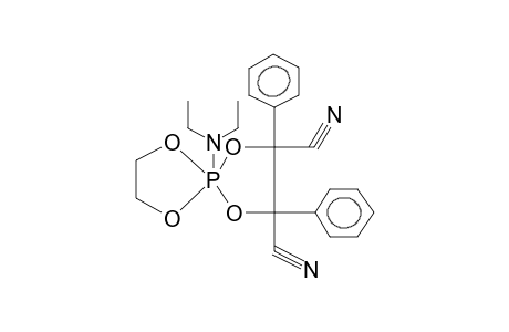 2-ETHYLENEDIOXY-2-DIETHYLAMINO-4,5-DICYANO-4,5-DIPHENYL-1,3,2-DIOXAPHOSPHOLANE