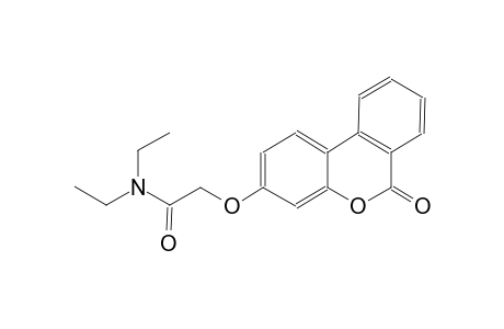 acetamide, N,N-diethyl-2-[(6-oxo-6H-dibenzo[b,d]pyran-3-yl)oxy]-