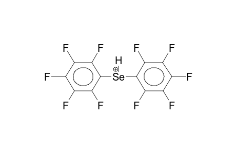 BIS(PENTAFLUOROPHENYL)SELENIDE, PROTONATED