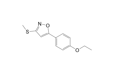 3-(methylthio)-5-p-phenetyl-isoxazole
