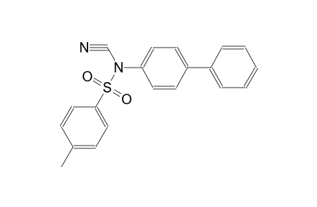 N-[1,1'-biphenyl]-4-yl-N-cyano-4-methylbenzenesulfonamide