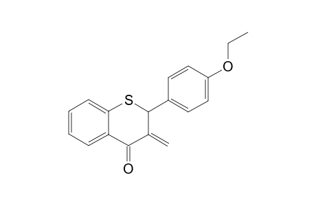 2-(4-ethoxyphenyl)-3-methylidenethiochroman-4-one