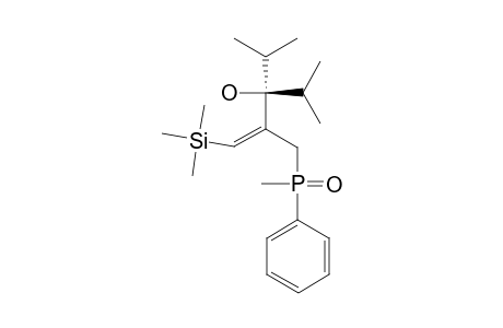 3-ISOPROPYL-2-(METHYLPHENYLPHOSPHORYL)-METHYL-1-TRIMETHYLSILYL-4-METHYLPENT-1-EN-3-OL
