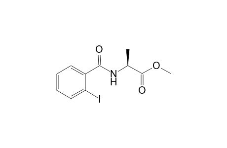 (S)-Methyl 2-[(2-Iodobenzoyl)amino]propionate