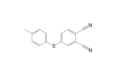 4-(4-methylphenyl)sulfanylbenzene-1,2-dicarbonitrile
