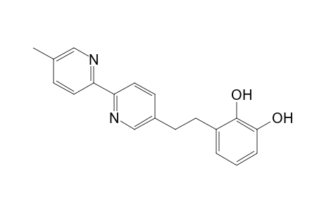 5-[2-(2,3-dihydroxyphenyl)ethyl]-5'-methyl-2,2'-bipyridine