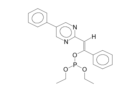 (Z)-DIETHYL[1-PHENYL-2-(5-PHENYLPYRIMIDIN-2-YL)VINYL]PHOSPHITE