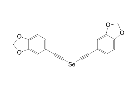 Bis[(3,4-methylenedioxyphenyl)ethynyl] selenide