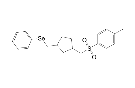 1-(Phenylselenomethyl)-4-[(p-toluenesulfonyl)methyl]cyclopentane