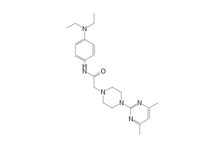 1-piperazineacetamide, N-[4-(diethylamino)phenyl]-4-(4,6-dimethyl-2-pyrimidinyl)-
