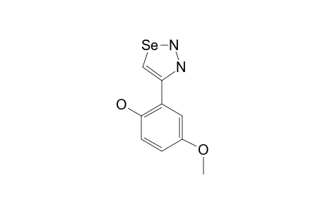 4-(2-HYDROXY-5-METHOXY)-1,2,3-SELENADIAZOLE