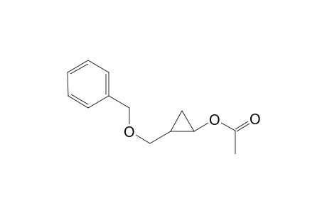 2-(benzyloxymethyl)cyclopropyl acetate