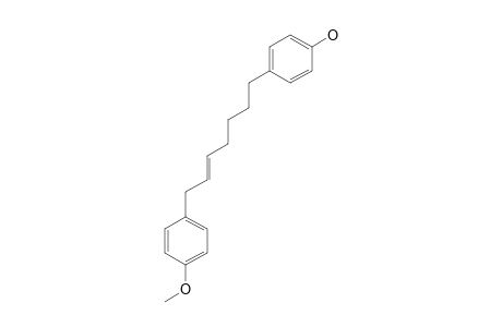 1-(4''-METHOXYPHENYL)-7-(4'-HYDROXYPHENYL)-(E)-HEPT-2-ENE