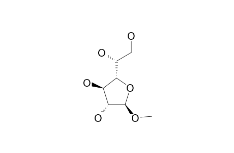Methyl.beta.-D-galactofuranoside