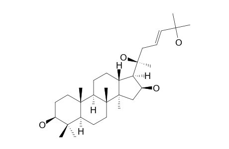 3.beta.,16.beta.,20(S),25-Tetrahydroxydammar-23-ene