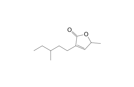 5-Methyl-3-(3-methylpentyl)furan-2(5H)-one