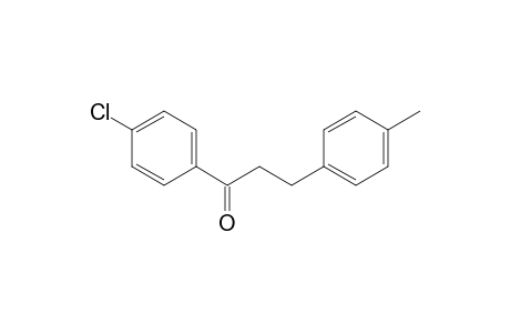 1-(4-Chlorophenyl)-3-(4-methylphenyl)-1-propanone