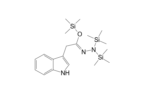 1h-Indole-3-acetic acid, bis(trimethylsilyl)hydrazide, mono(trimethylsilyl) deriv.
