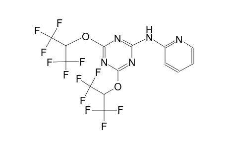 N-(2-pyridinyl)-4,6-bis[2,2,2-trifluoro-1-(trifluoromethyl)ethoxy]-1,3,5-triazin-2-amine