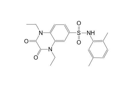 6-quinoxalinesulfonamide, N-(2,5-dimethylphenyl)-1,4-diethyl-1,2,3,4-tetrahydro-2,3-dioxo-