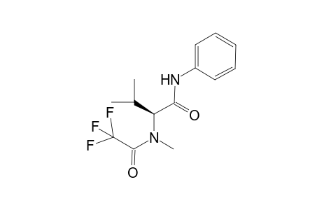 (S)-3-Methyl-2-[methyl-(2,2,2-trifluoro-acetyl)-amino]-N-phenyl-butyramide