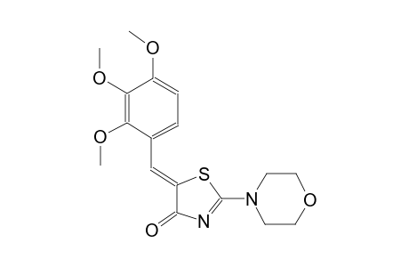 (5Z)-2-(4-morpholinyl)-5-(2,3,4-trimethoxybenzylidene)-1,3-thiazol-4(5H)-one