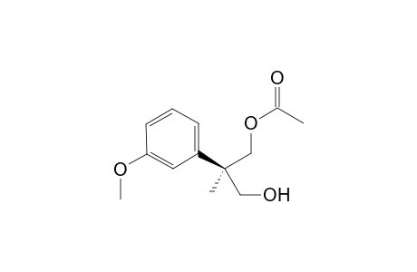 (R)-(+)-3-Acetoxy-2-(3-methoxyphenyl)-2-methyl-1-propanol