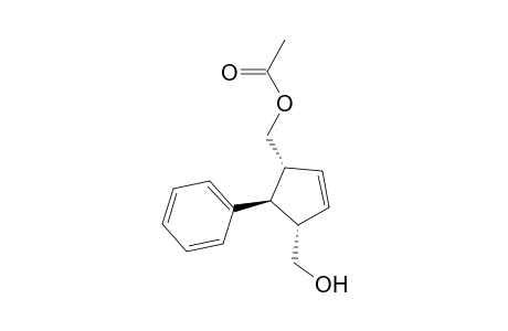 [(1R,4S,5R)-4-(hydroxymethyl)-5-phenyl-cyclopent-2-en-1-yl]methyl acetate