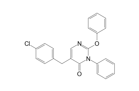 5-(4-Chlorobenzyl)-2-phenoxy-3-phenylpyrimidin-4(3H)-one