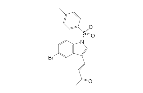 (3E)-4-{5-Bromo-1-[(4-methylphenyl)sulfonyl]-1H-indol-3-yl}but-3-en-2-one