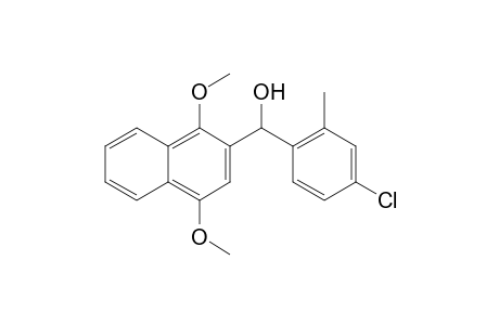 2-[1'-Hydroxy-1'-(4'-chloro-2'-methylphenyl)methyl]-1,4-dimethoxynaphthalene
