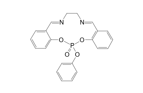 (5E,9E)-16-Phenoxy-7,8-dihydro-16lambda5-dibenzo[d,l]-[1,3,7,10,2]dioxadiazaphosphacyclotridecin-16-one
