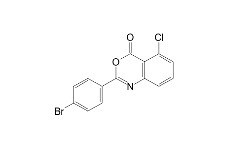 4H-3,1-Benzoxazin-4-one, 2-(4-bromophenyl)-5-chloro-