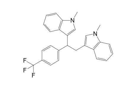 3,3'-(1-(4-(Trifluoromethyl)phenyl)ethane-1,2-diyl)bis(1-methyl-1H-indole)