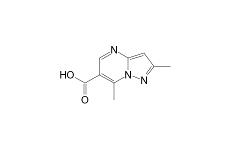 2,7-Dimethylpyrazolo[1,5-a]pyrimidine-6-carboxylic acid