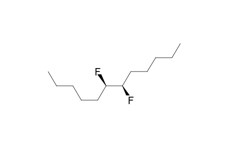 Dodecane, 6,7-difluoro-, (R*,R*)-(.+-.)-