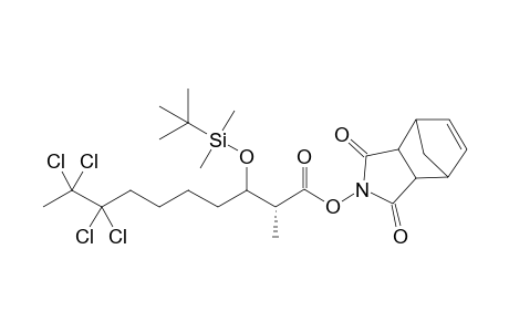 endo-5-Norbornene-2,3-dicarboximidyl 2-methyl-3-(tert-butyldimethylsiloxy)-8,8,9,9-tetrachlorodecanoate