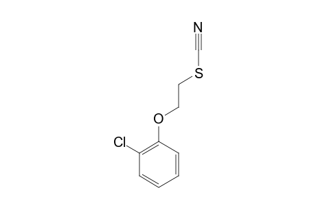2-CHLOROPHENOXYETHYL-THIOCYANATE
