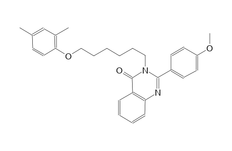 3-[6-(2,4-dimethylphenoxy)hexyl]-2-(4-methoxyphenyl)-4(3H)-quinazolinone