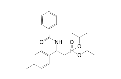 (+)-Diisopropyl 2-benzamido-2-p-tolylethylphosphonate