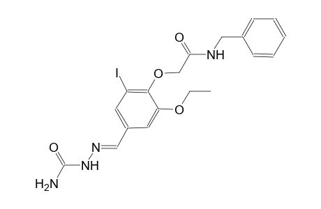 2-(4-{(E)-[(aminocarbonyl)hydrazono]methyl}-2-ethoxy-6-iodophenoxy)-N-benzylacetamide