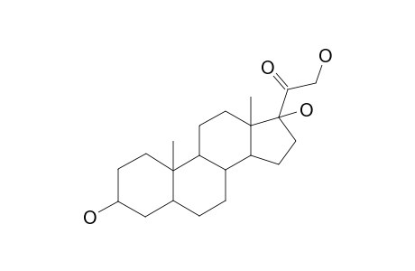 3.alpha.,17.alpha.,21-trihydroxypregn-20-one