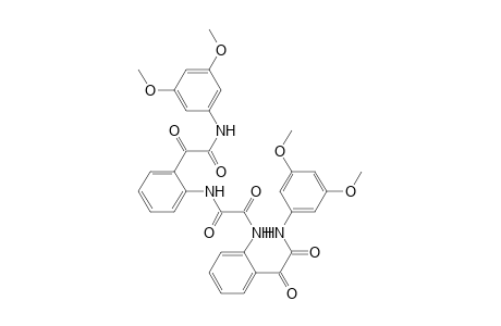 Ethanediamide, N,N'-bis[2-[[(3,5-dimethoxyphenyl)amino]oxoacetyl]phe nyl]-
