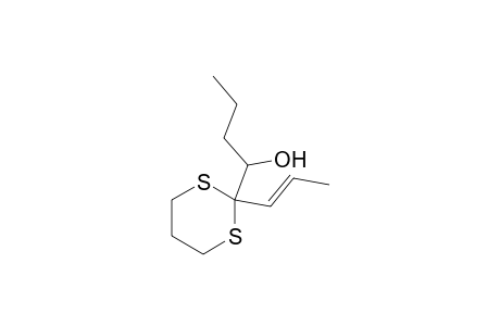 1,3-Dithiane-2-methanol, 2-(1-propenyl)-.alpha.-propyl-, (E)-